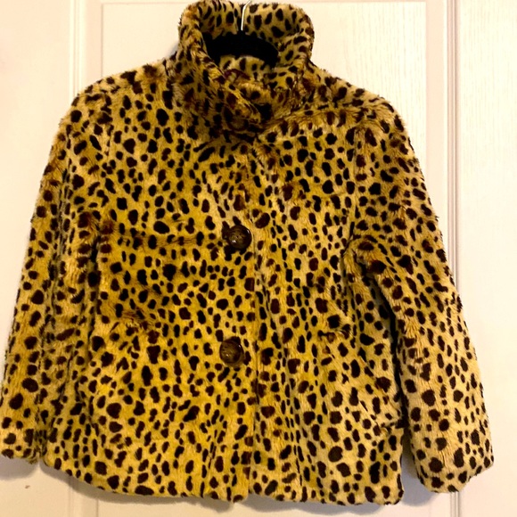 American Rag Jackets & Blazers - American Rag faux leopard coat